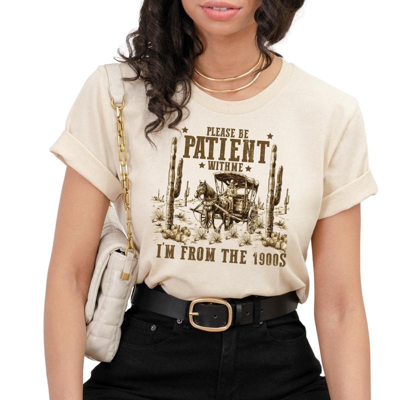 Please Be Patient With Me, I'm From The 1900's Shirt, Funny Gift , Birthday Tee, Birthday Vibes T-shirt, Shirt for 1900s...