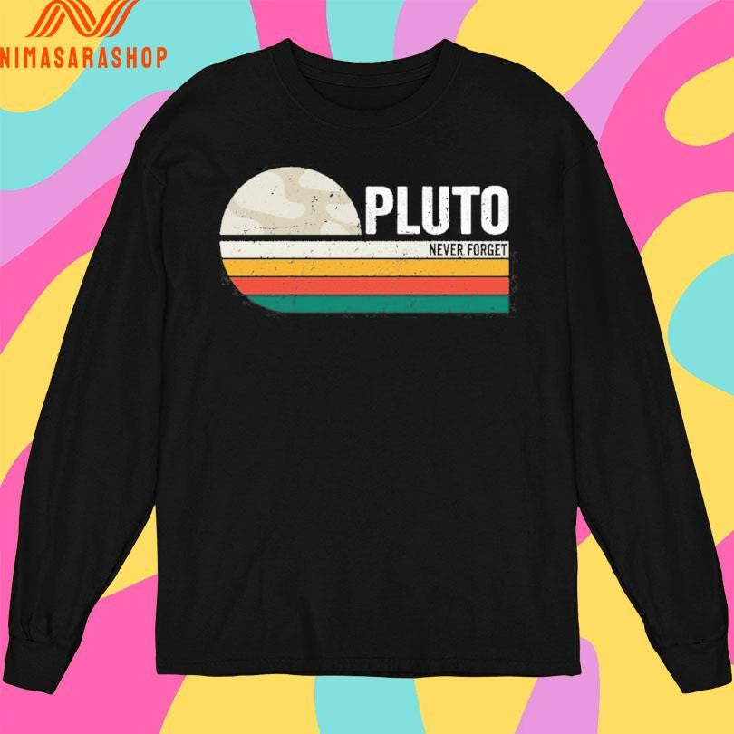 Pluto Never Forget Vintage Shirts