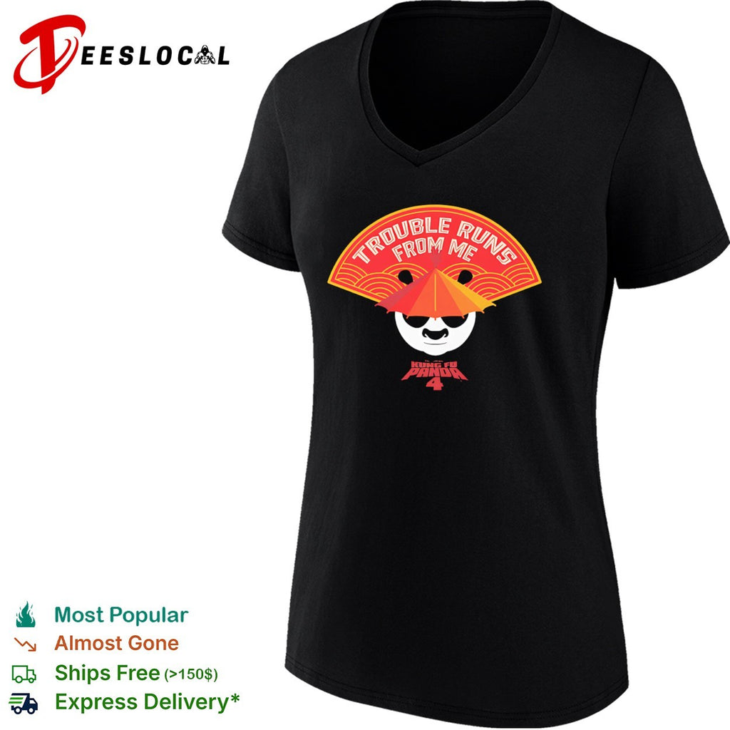 Po Kung Fu Panda 4 Trouble Runs from me shirt