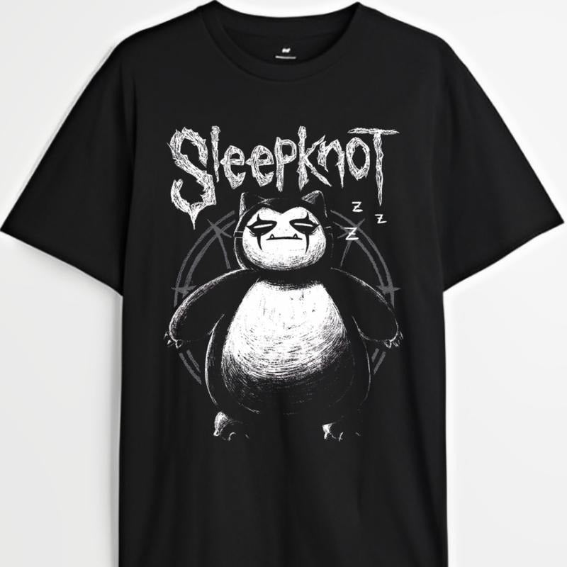 Pocket Monsters Anime T-shirt & Sweatshirt, Snorlax Sleepknot Graphic Tee, Anime & Manga Gifts style 02 Hoodie
