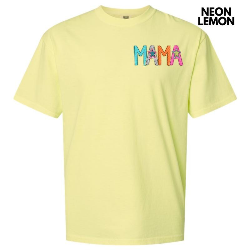 Pocket Size - Rockstar Mama Comfort Colors T-Shirt 'NLB' Hoodie, Sweatshirt | PrintMintTees.com