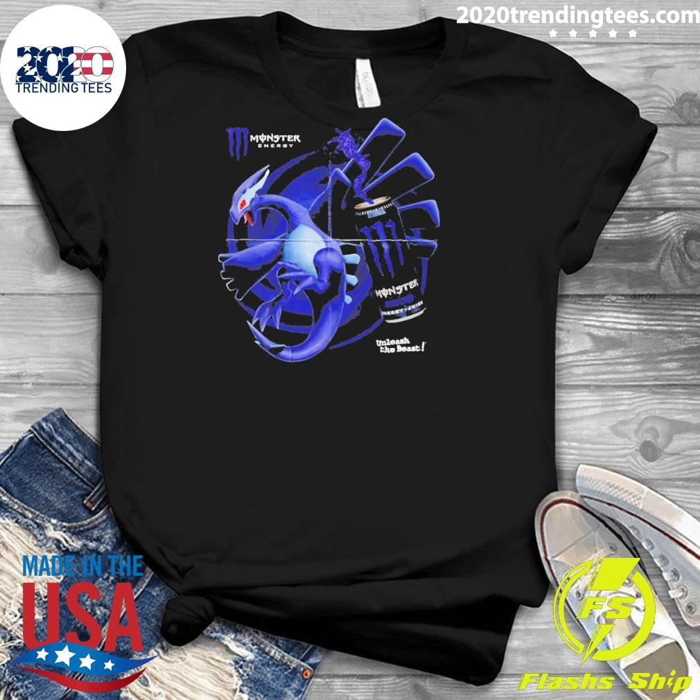 Pokémon Shadow Lugia Monster Energy Unleash The Beast Shirt
