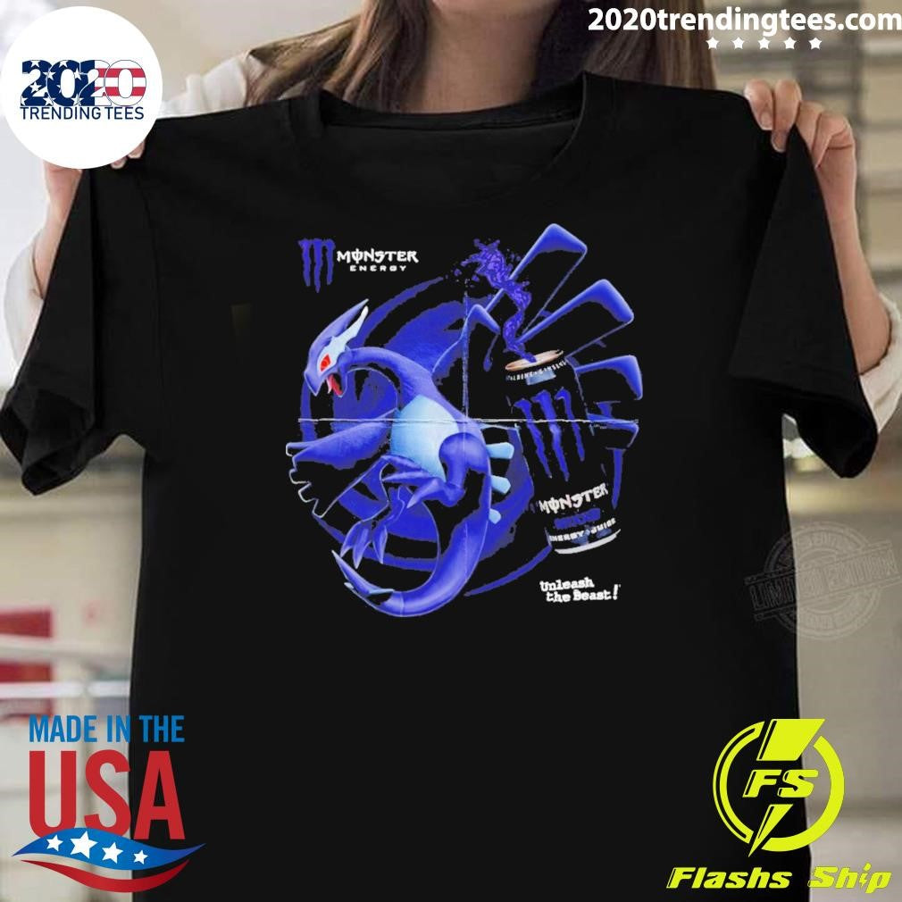 Pokémon Shadow Lugia Monster Energy Unleash The Beast Shirt