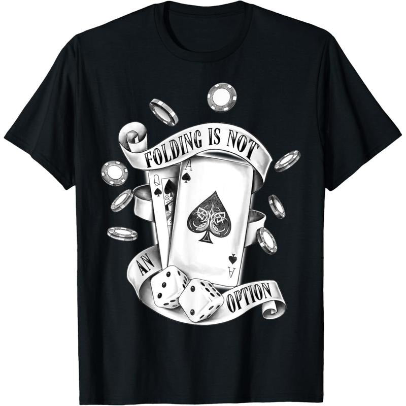 Poker BlackJack Dice Gambling T-Shirt made in usa Hoodie Sweatshirt | PrintMintTees.com