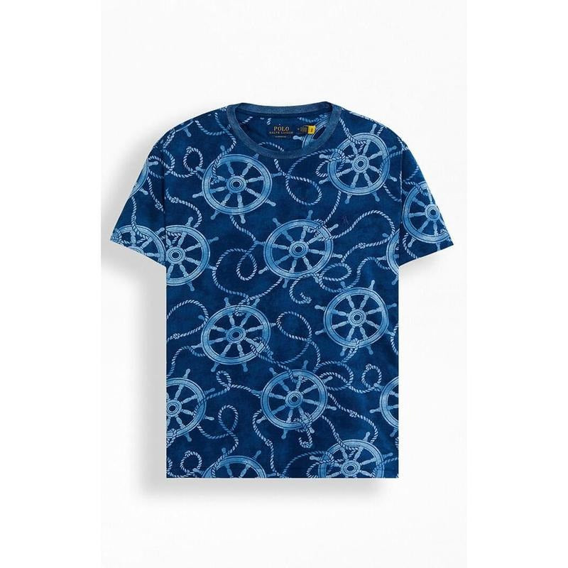 Polo Ralph Lauren Men's Classic Fit Nautical Jersey T-Shirt - Multicolor Hoodie, Sweatshirt | PrintMintTees.com