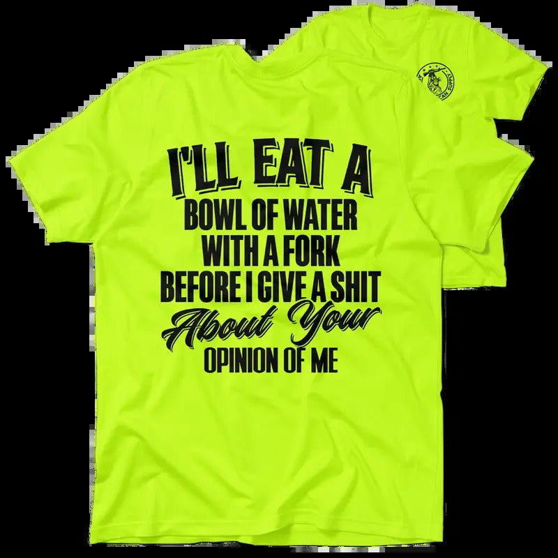 Opinion Me Hi Visibility Safety Yellow Work Menswear 30 Day Guarantee Cotton Poly Blend T-Shirts, Hoodie, Sweatshirt