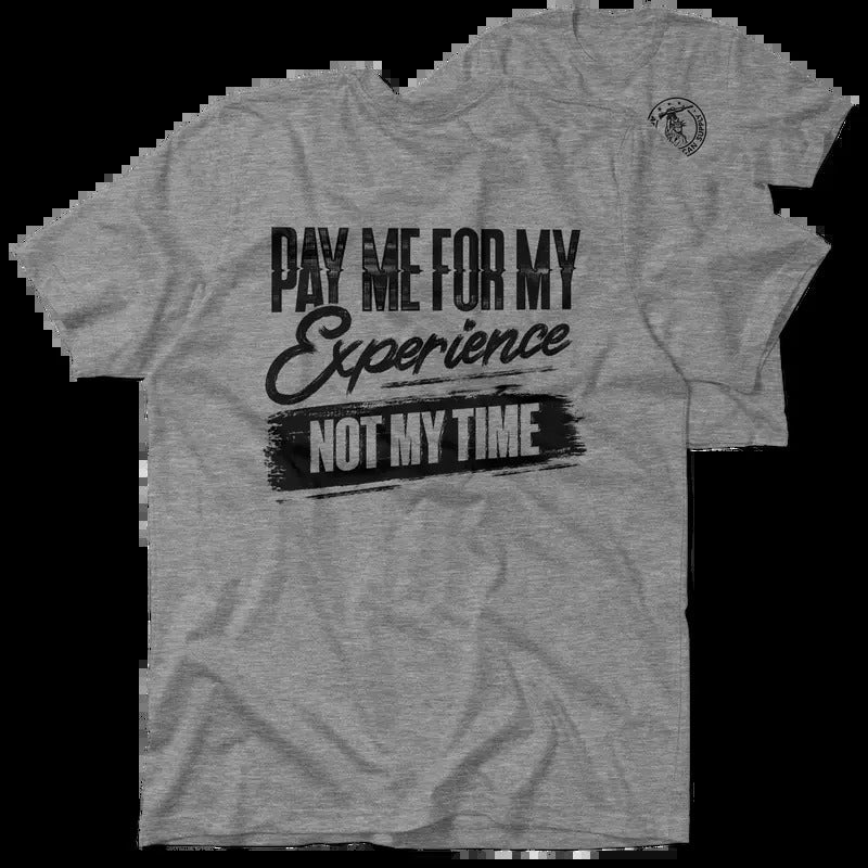 My Experience Heather Gray 30 Day Guarantee Quality Cotton Poly Blend Blue Collar Menswear Top Funny T-Shirts, Hoodie, Sweatshirt