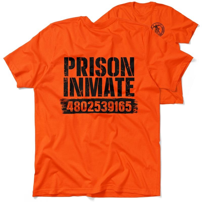 Prison Inmate Hi Visibility Safety Orange 30 Day Guarantee Quality Cotton Poly Blend Blue Collar Menswear Top Funny T-Shirts, Hoodie, Sweatshirt