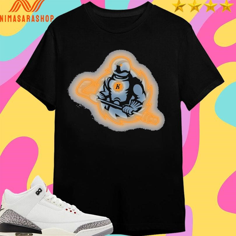 Poly Tri Blend Neon Spaceman Shirts