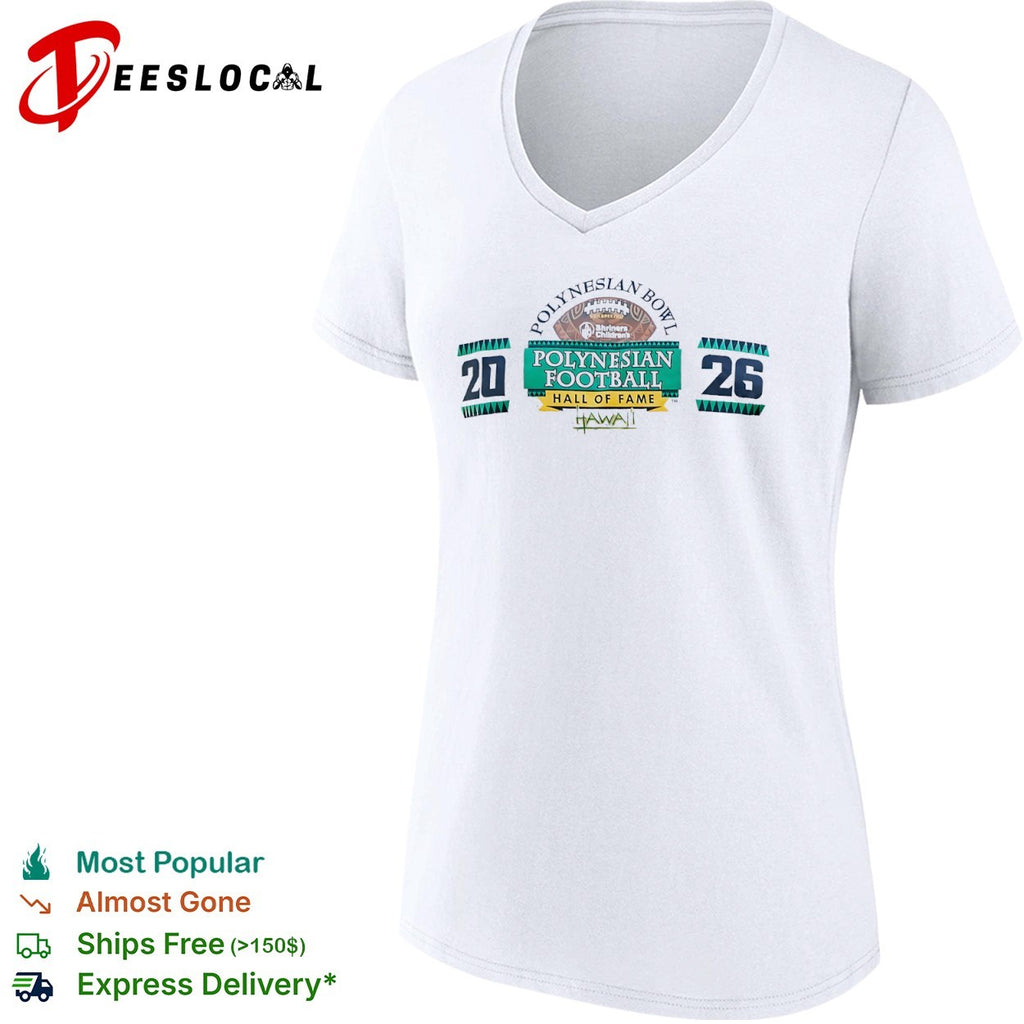 Polynesian Bowl Football Hall of Fame Hawaii 2026 shirt