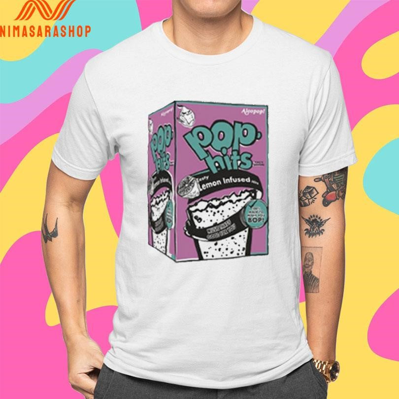 Pop Hits Alcopop Zesty Lemons Infused Hits Shirts