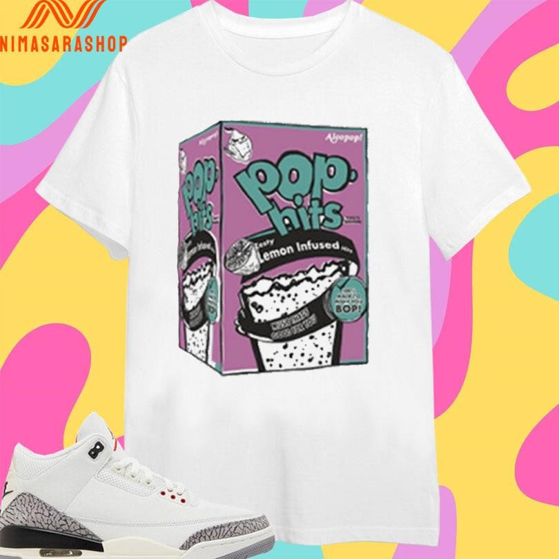 Pop Hits Alcopop Zesty Lemons Infused Hits Shirts