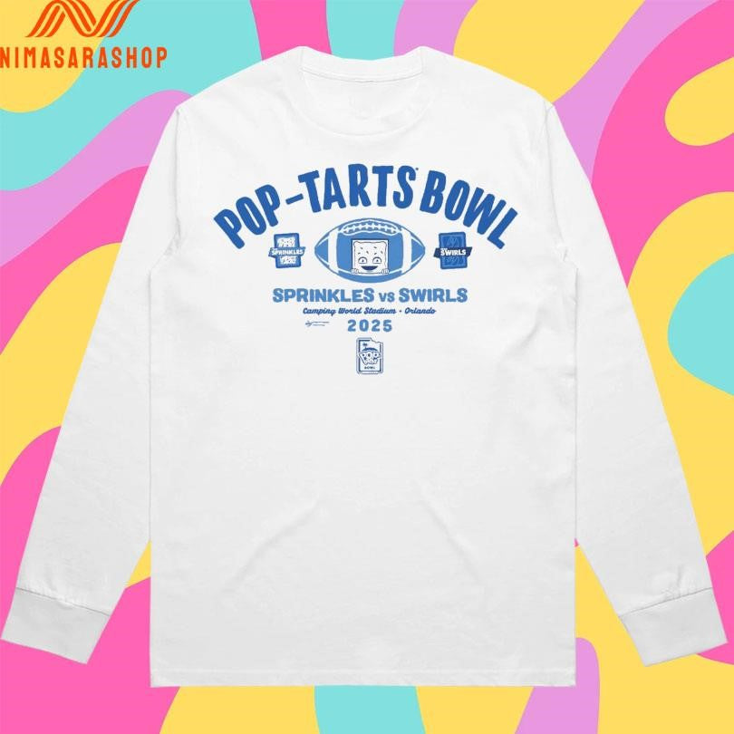 Pop-tarts Bowl Sprinkles Vs Swirls Camping World Stadium Orlando 2025 Shirts
