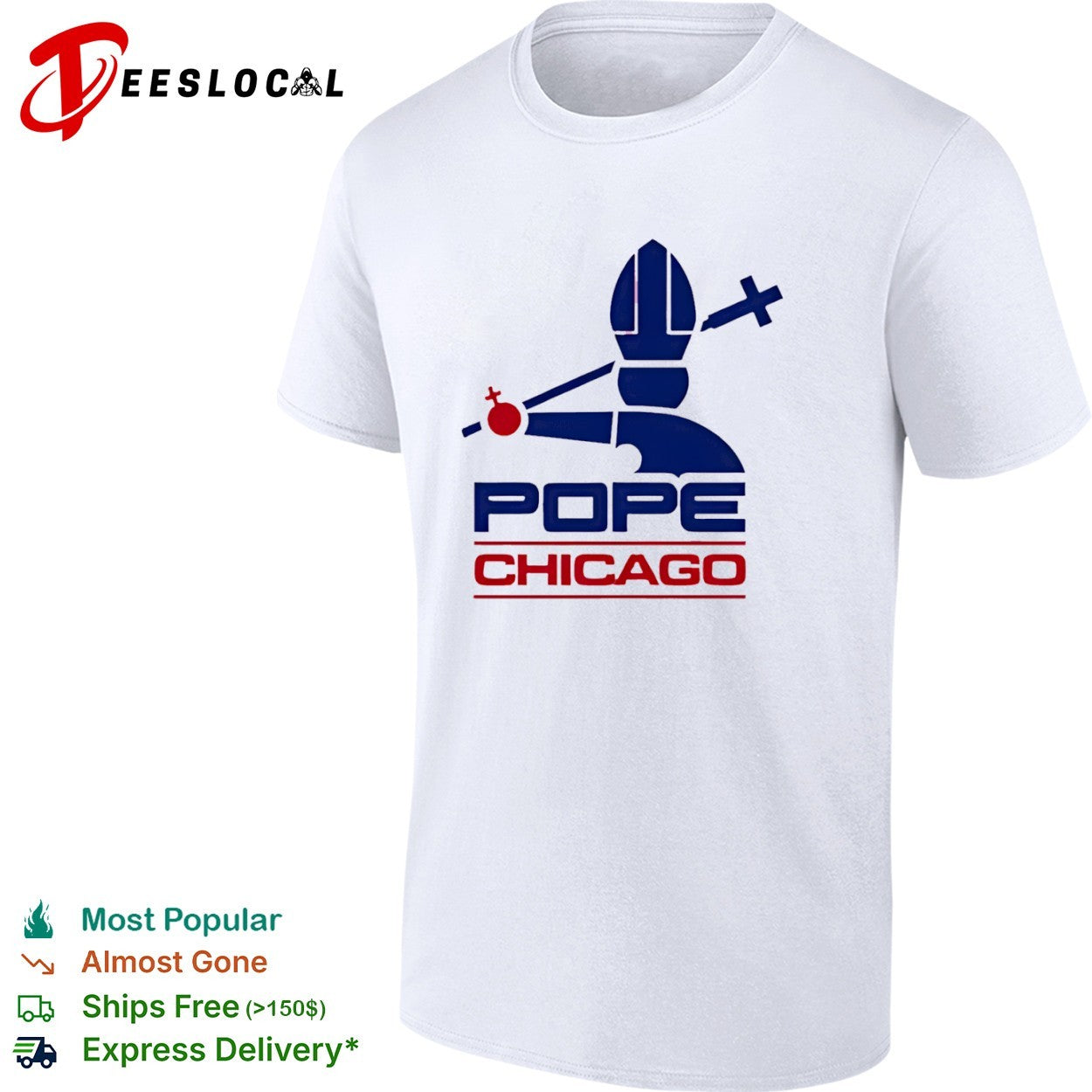 Pope Chicago sports shirt
