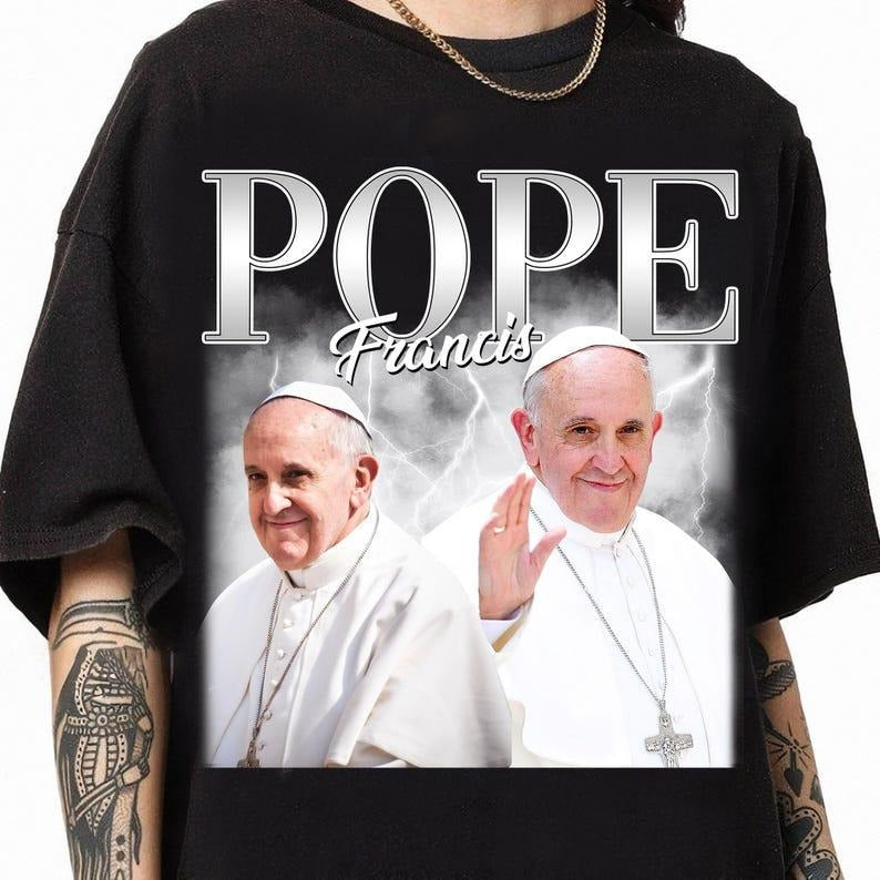 Pope Francis T-Shirt, Pope Francis Vintage Shirt, summer see Hoodie Sweatshirt | PrintMintTees.com