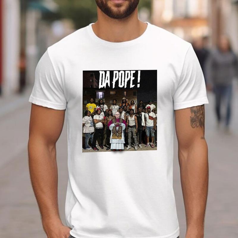Pope From Oblock Shirt, First American Pope, Pope Leo XIV Shirt, Trending Graphic Tee Hoodie Sweatshirt | PrintMintTees.com