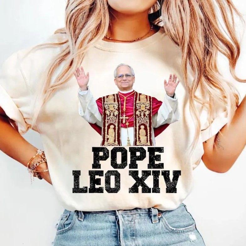 Pope Leo XIVb Robert Prevost Pope Leo XIV Tshirt Hoodie Sweatshirt | PrintMintTees.com
