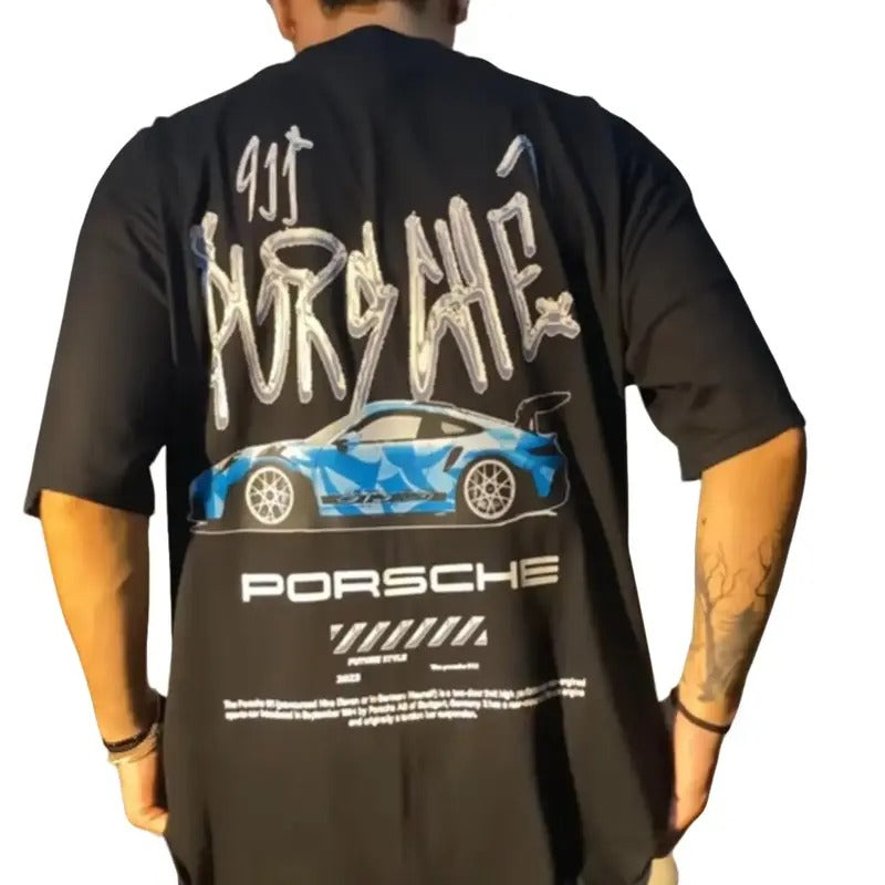 Porsche 911 Aesthetic Tshirt, Porsche Vintage Shirt, Sport Car Tshirt, Car Merch, Gift for Fan, Gift for Him, Gift for...