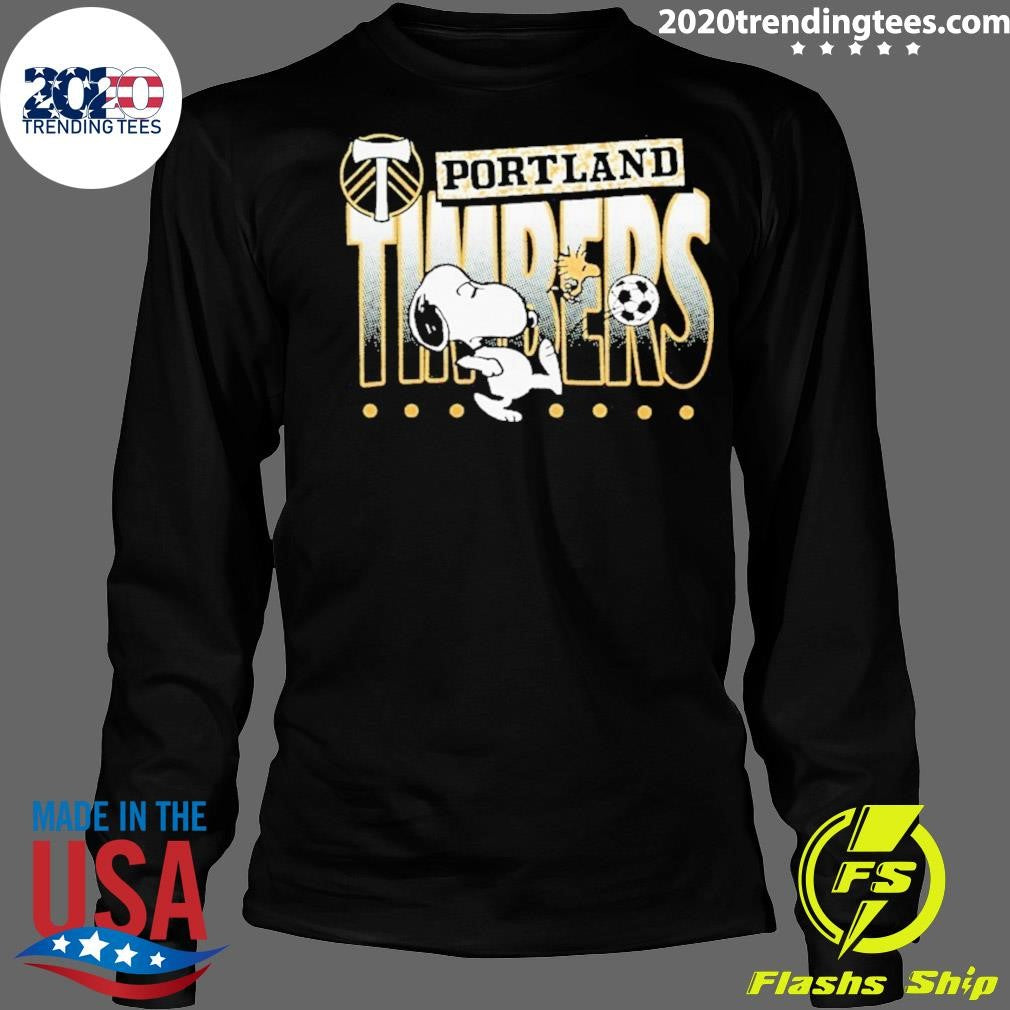 Portland Timbers MLS x Peanuts Snoopy And Woodstock 2026 Shirt