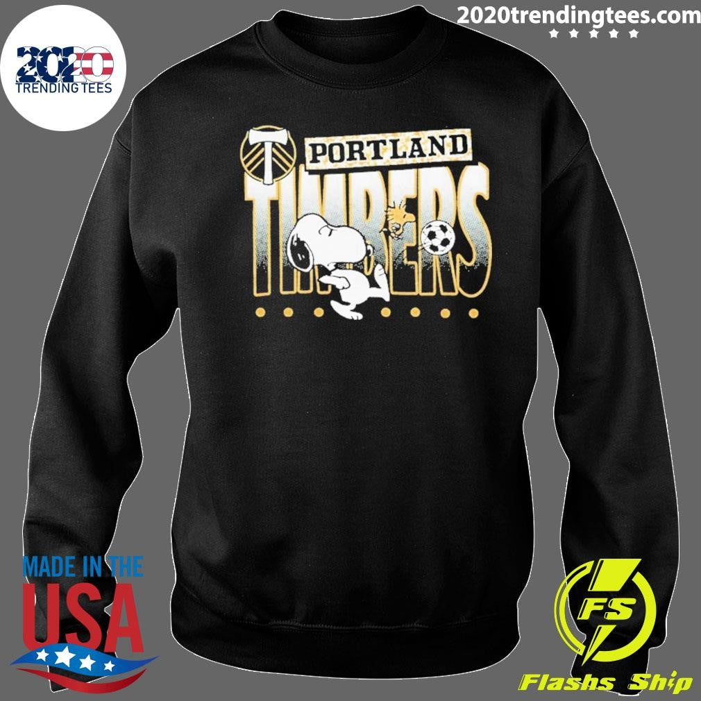 Portland Timbers MLS x Peanuts Snoopy And Woodstock 2026 Shirt
