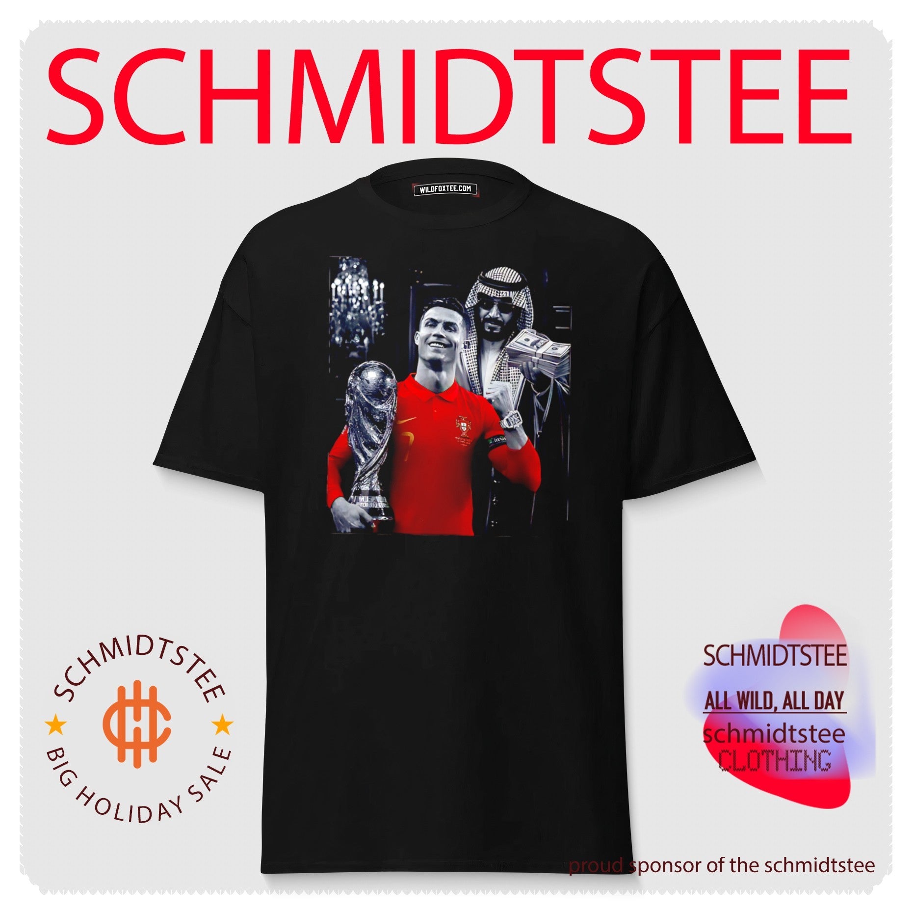 Portugal FC Ronaldo All About the Money World Cup 2026 shirt
