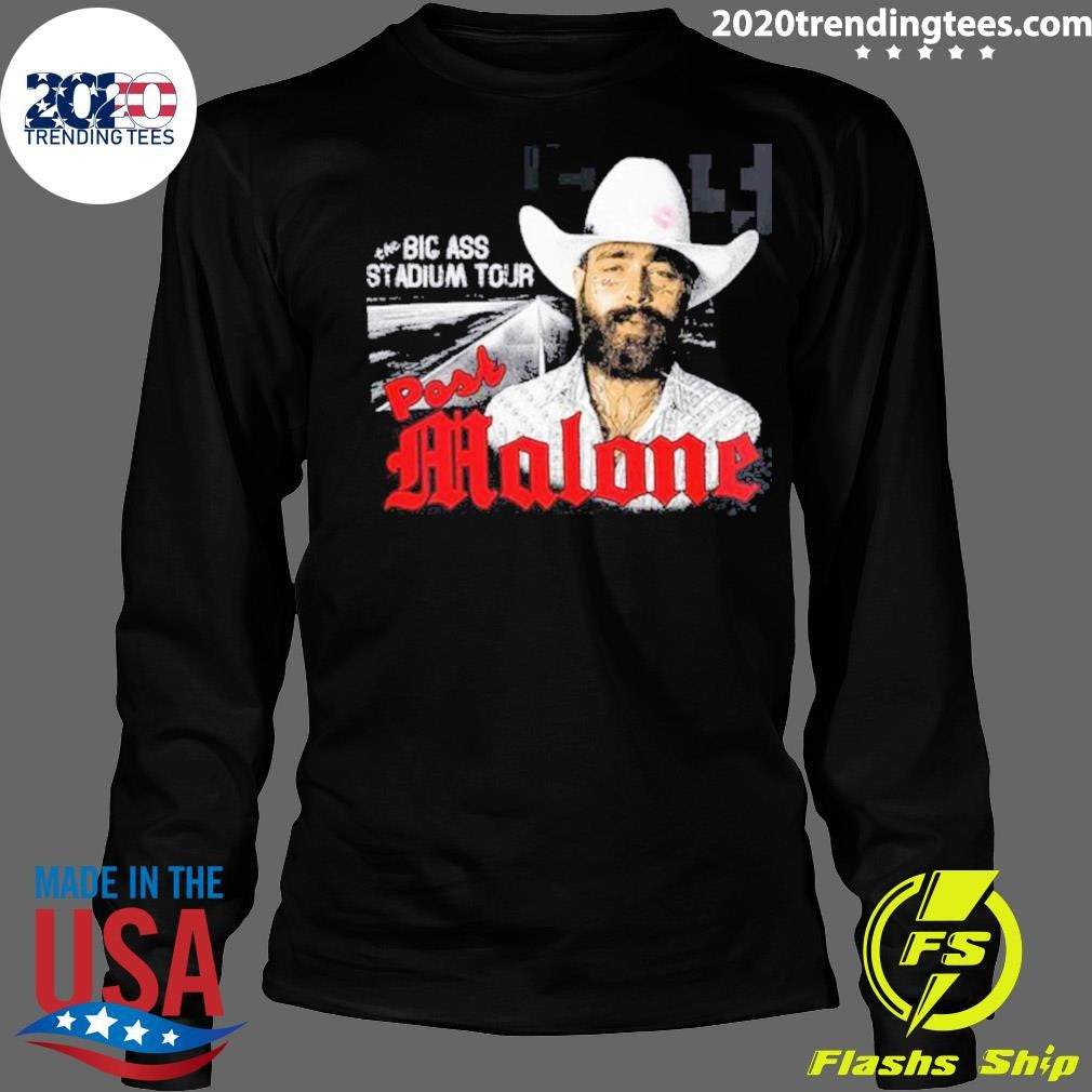 Post Malone The Big Ass Stadium Tour 2026 Shirt