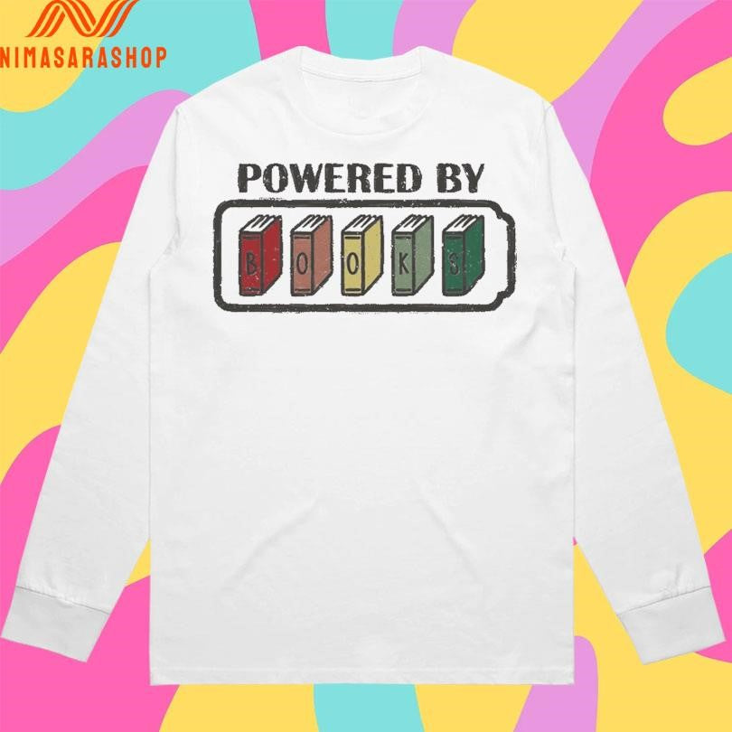 Powered By Books Shirts