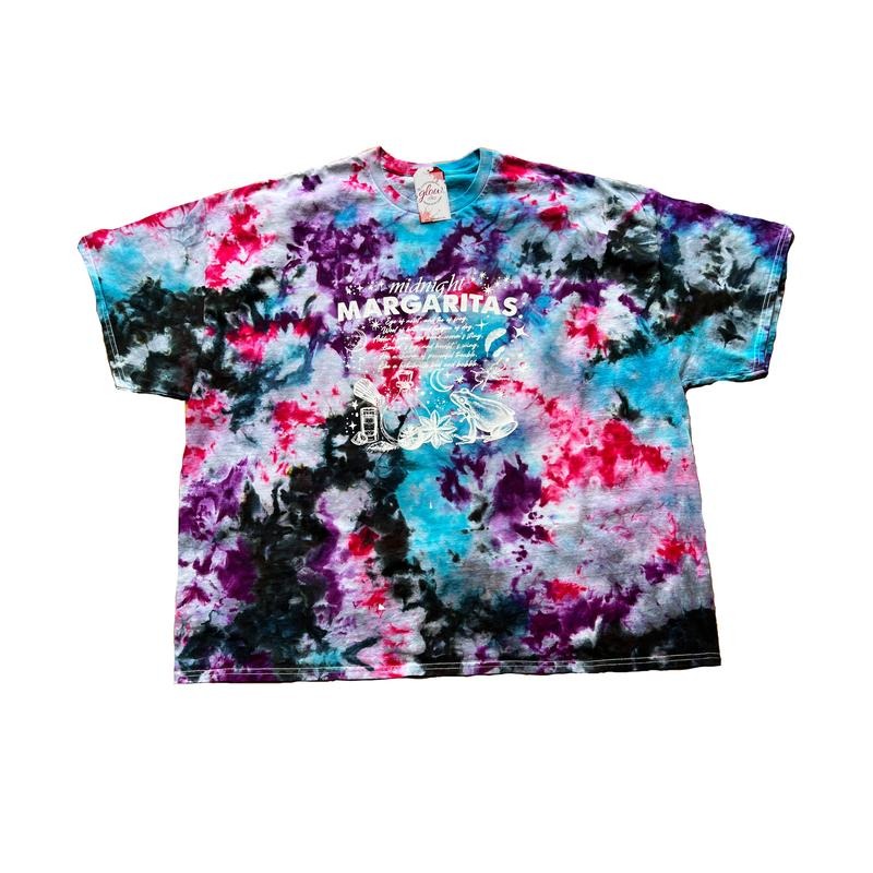 Practical Magic Tie Dye Shirt Midnight Margaritas White Tie Dye Pattern Vintage Tops Shirt Hoodie Sweatshirt