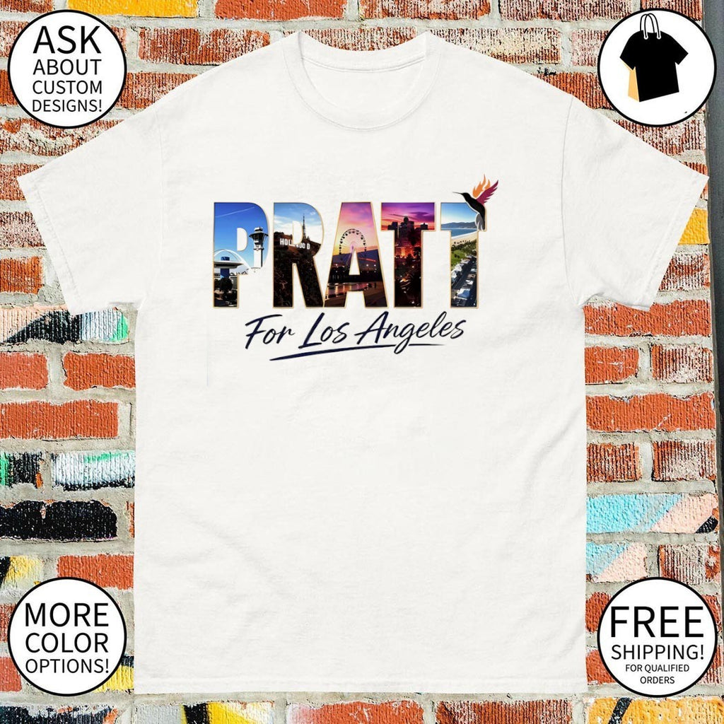 Pratt for Mayor Los Angeles 2026 Political Parody Graphic shirt