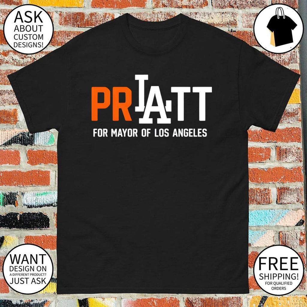Pratt for Mayor Los Angeles 2026 shirt