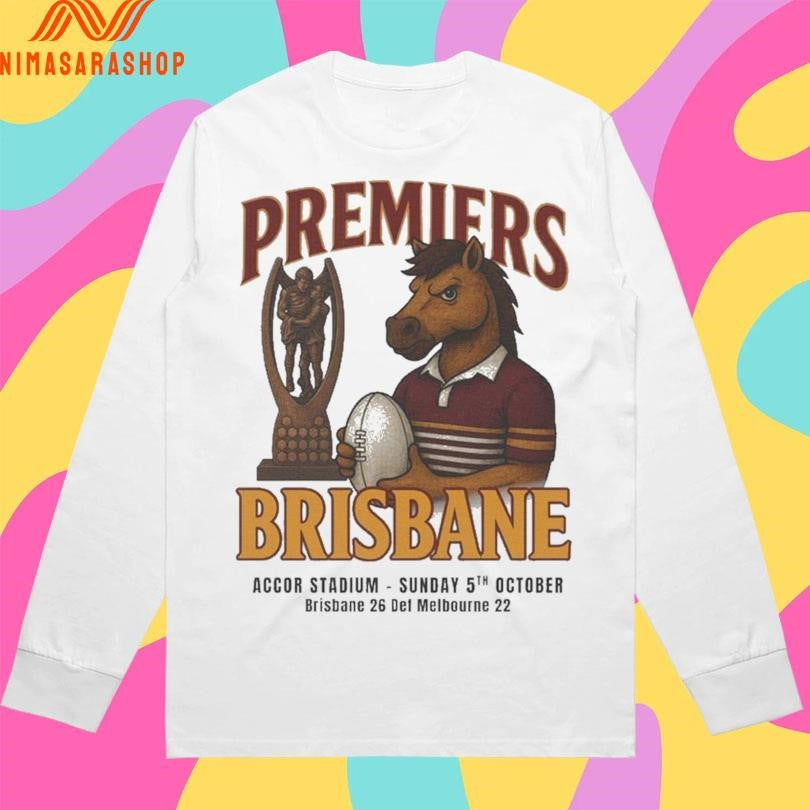 Premiers Brisbane Accor Stadium Sunday 5th October Brisbane 26 Def Melbourne 22 Shirts