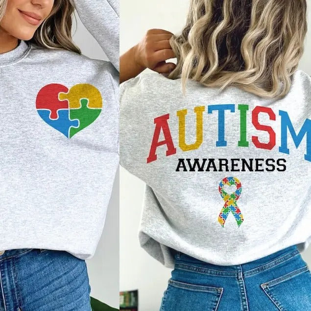 Premium  Autism Awareness , Autism , Retro Autism Awareness , Puzzle Piece , Autism Mom sweatshirt Shirt Hoodie