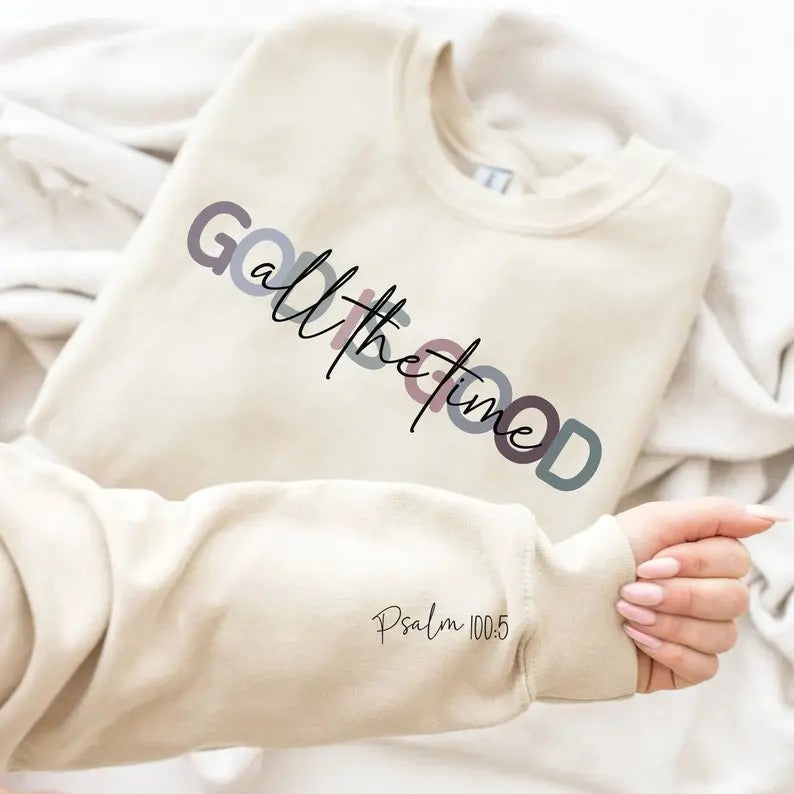 Premium  God is Good Christian Hoodie - Christian Sweatshirt - Jesus Hoodie - Bible Verse Shirt - Faith Sweatshirt -...
