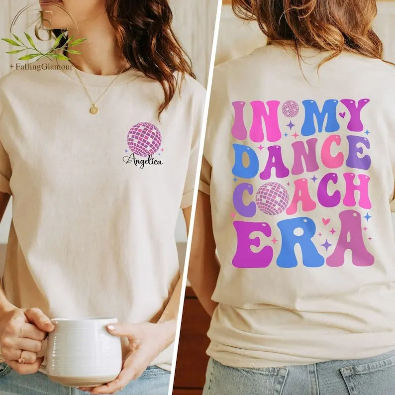 Premium  In My Cheer Dance Era Shirt, In My Era Tshirt, Dance Coach Tee, Dance Era Shirt, Gift for Coach,Concert...