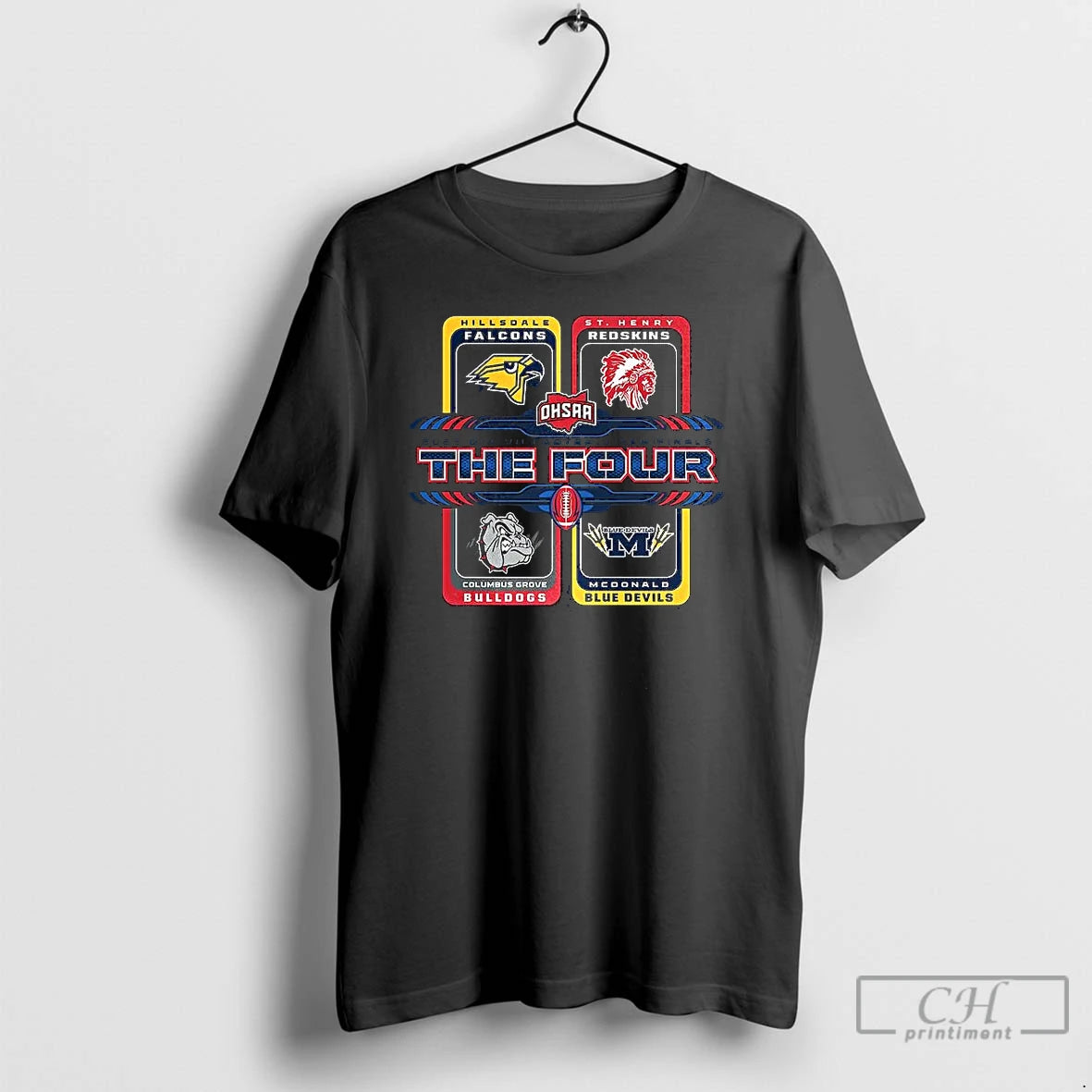 Premium 2025 Ohsaa Football Division 7 The Four T-Shirts, Hoodie, Sweatshirt | PrintMintTees.com