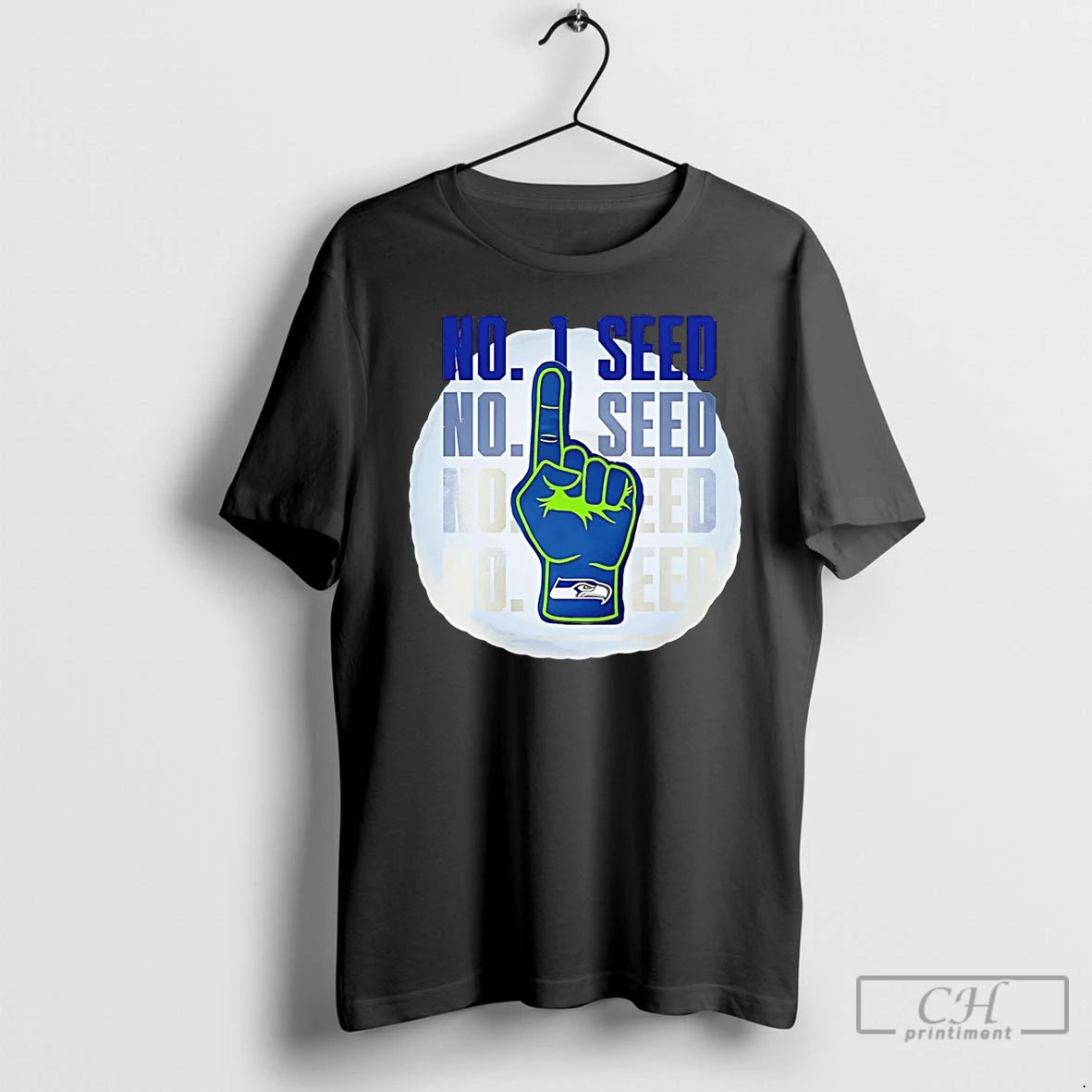 Premium 2025 Seahawks No1 Seed T-Shirts, Hoodie, Sweatshirt | PrintMintTees.com