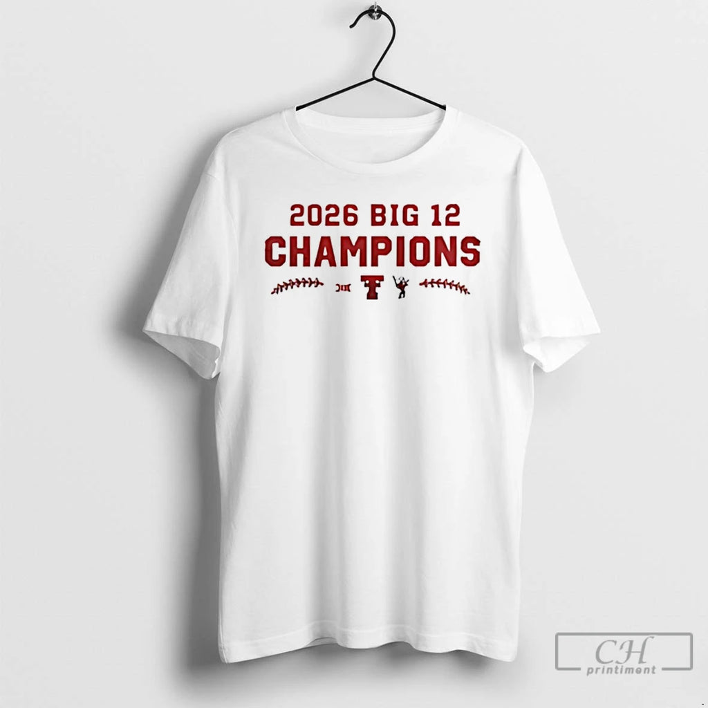 Premium 2026 Big 12 Conference Champions Texas Tech Softball