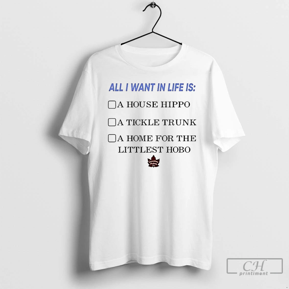 Premium All I Want In Life Is A House Hippo T-Shirts, Hoodie, Sweatshirt | PrintMintTees.com