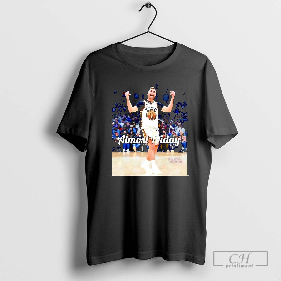 Premium Almost Friday Pat Spencer Golden State Warriors Christmas Shirt Sweater Hoodie, Sweatshirt | PrintMintTees.com