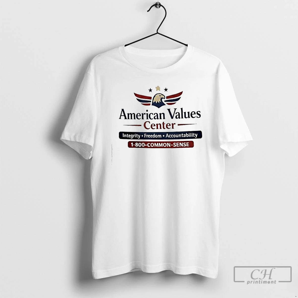 Premium American Values Center Integrity Freedom Accountability 1 800 Common Sense T-Shirts, Hoodie, Sweatshirt