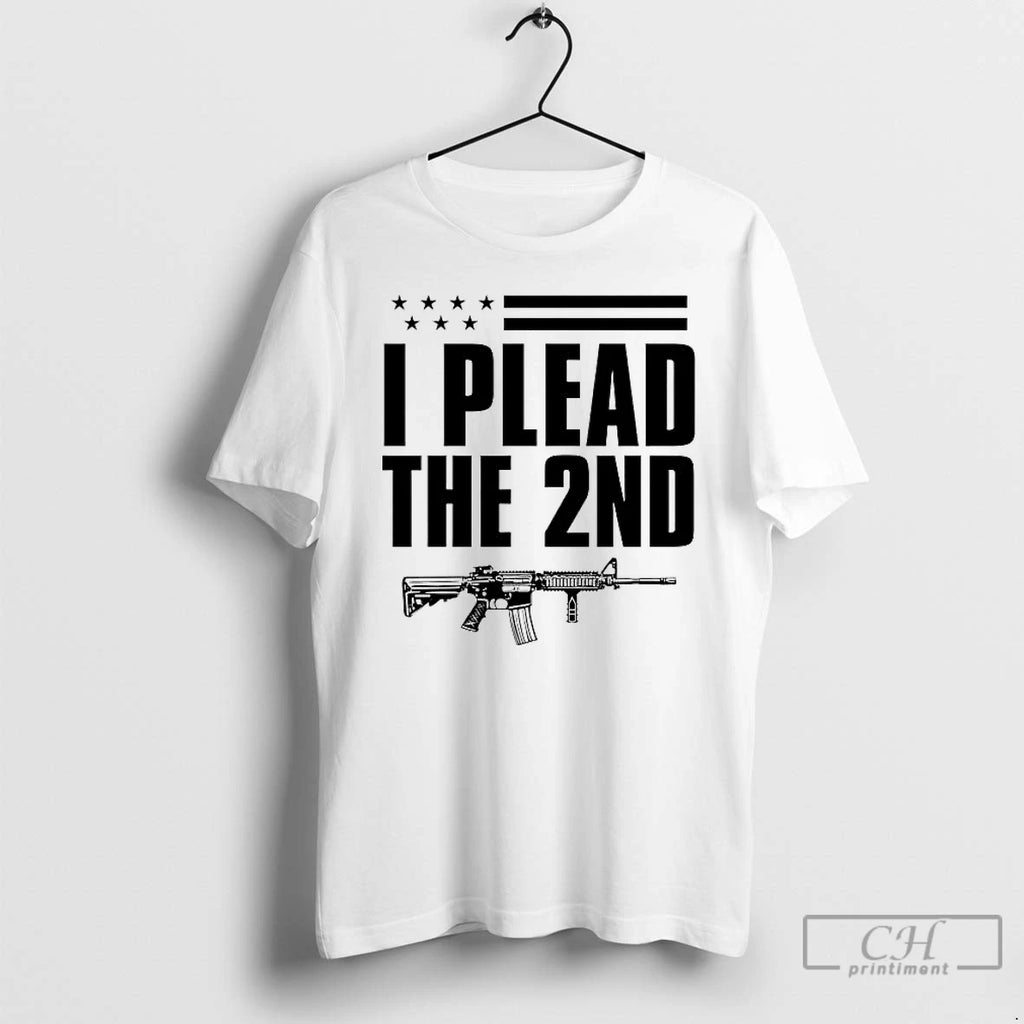 Premium Ar 15 I Plead The 2nd American Flag T-Shirts, Hoodie, Sweatshirt | PrintMintTees.com