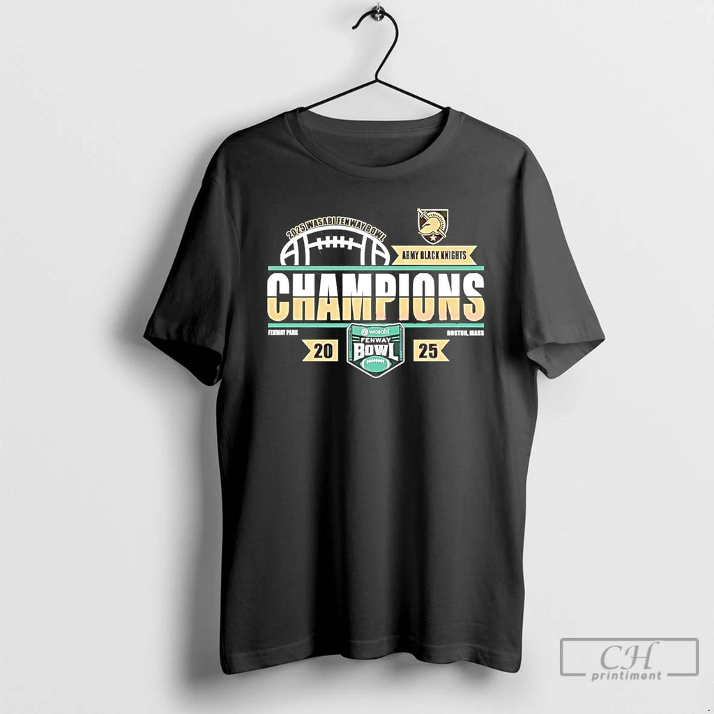 Army Black Knights Football Wasabi Fenway Bowl Champions 2025 Classic T-Shirts, Hoodie, Sweatshirt