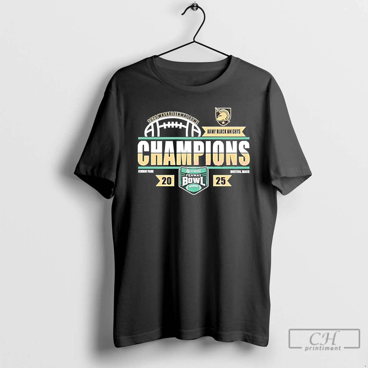 Army Black Knights Football Wasabi Fenway Bowl Champions 2025 Classic T-Shirts, Hoodie, Sweatshirt