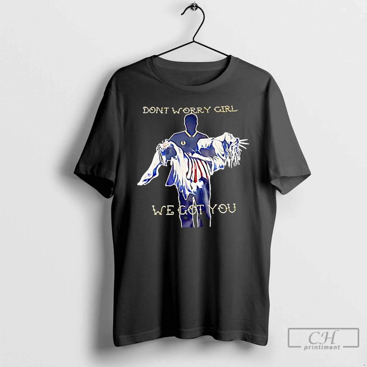 Premium Athlete Holding A Goddess Dont Worry Girl We Got You T-Shirts, Hoodie, Sweatshirt | PrintMintTees.com