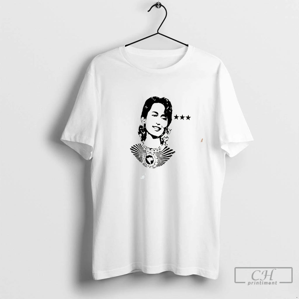 Premium Aung San Suu Kyi Free Burma Tee
