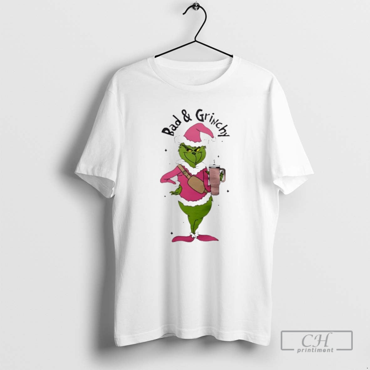 Premium Awesome Bad And Grinchy Xmas Shirt Sweater Hoodie, Sweatshirt | PrintMintTees.com