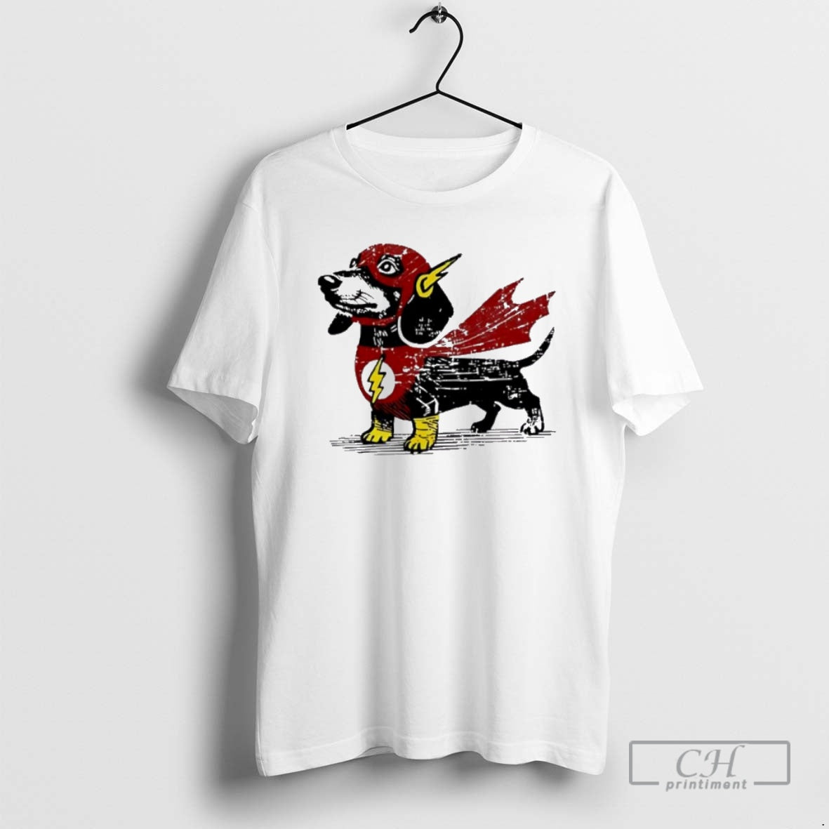 Premium Awesome Dachshund Superhero Funny Wiener Dog Shirt Sweater Hoodie, Sweatshirt | PrintMintTees.com