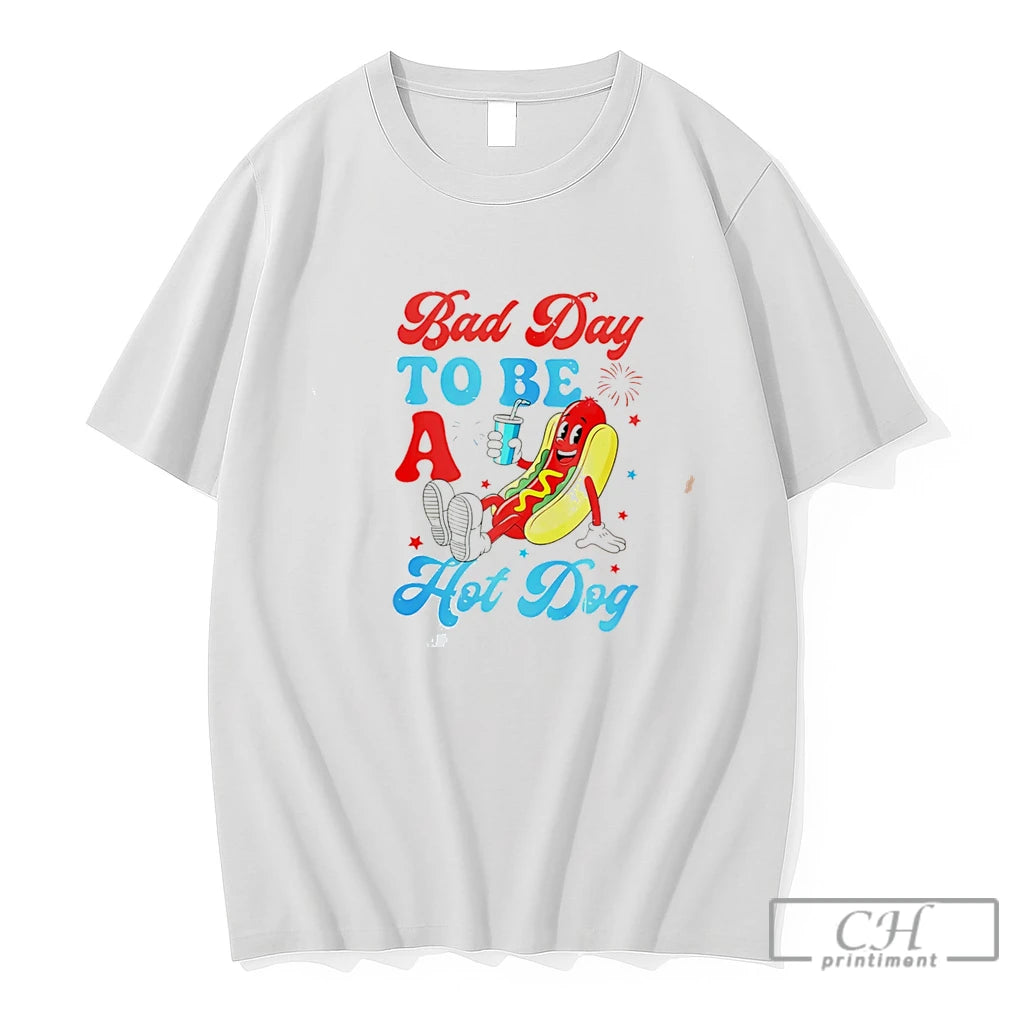 Premium Bad Day To Be A Hot Dog Tee