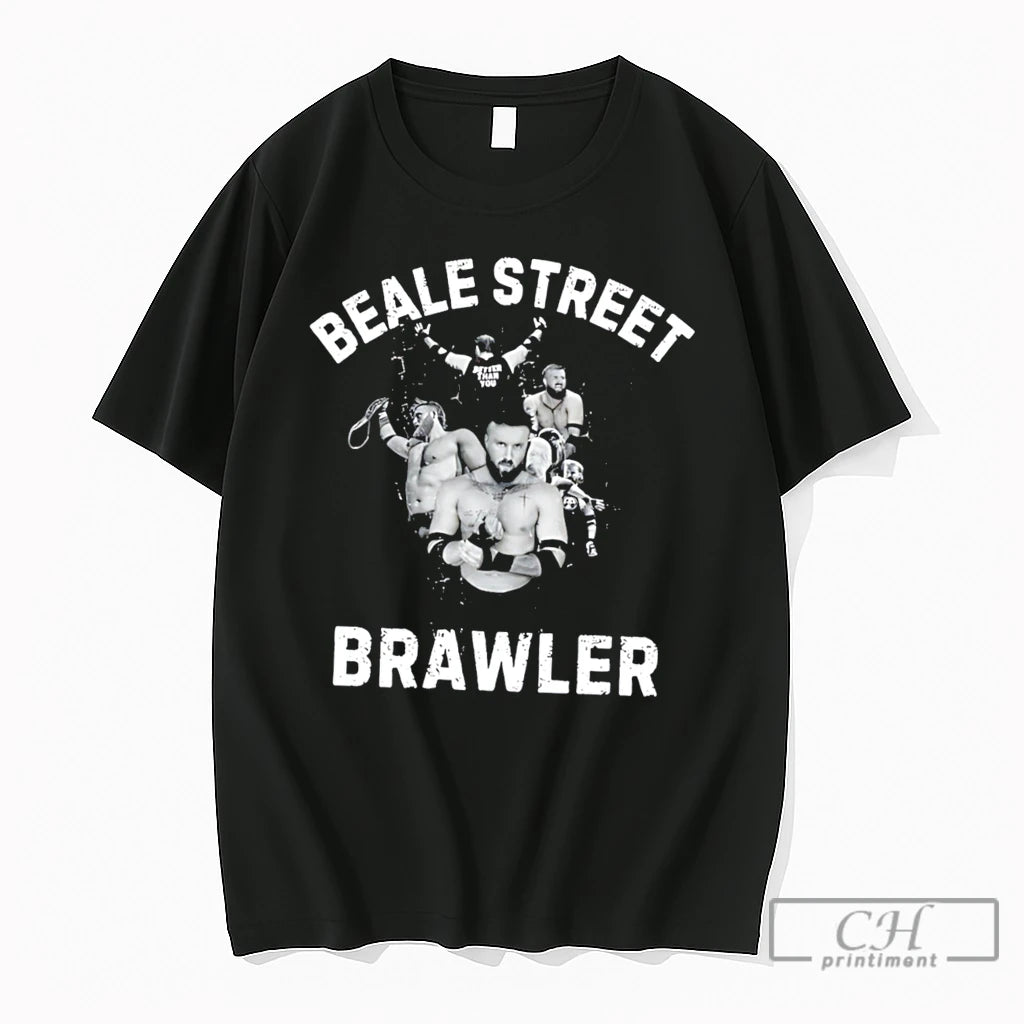 Premium Beale Street Brawler Poses Tee