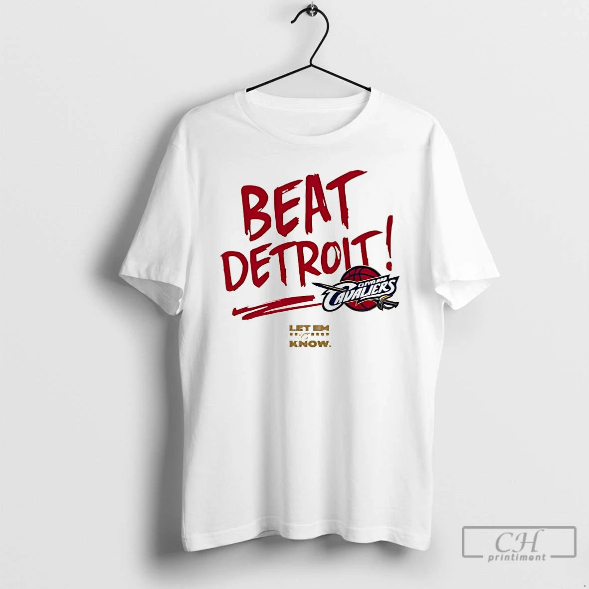 Premium Beat Detroit Cleveland Cavaliers Let Em Know 2026 Nba Playoffs
